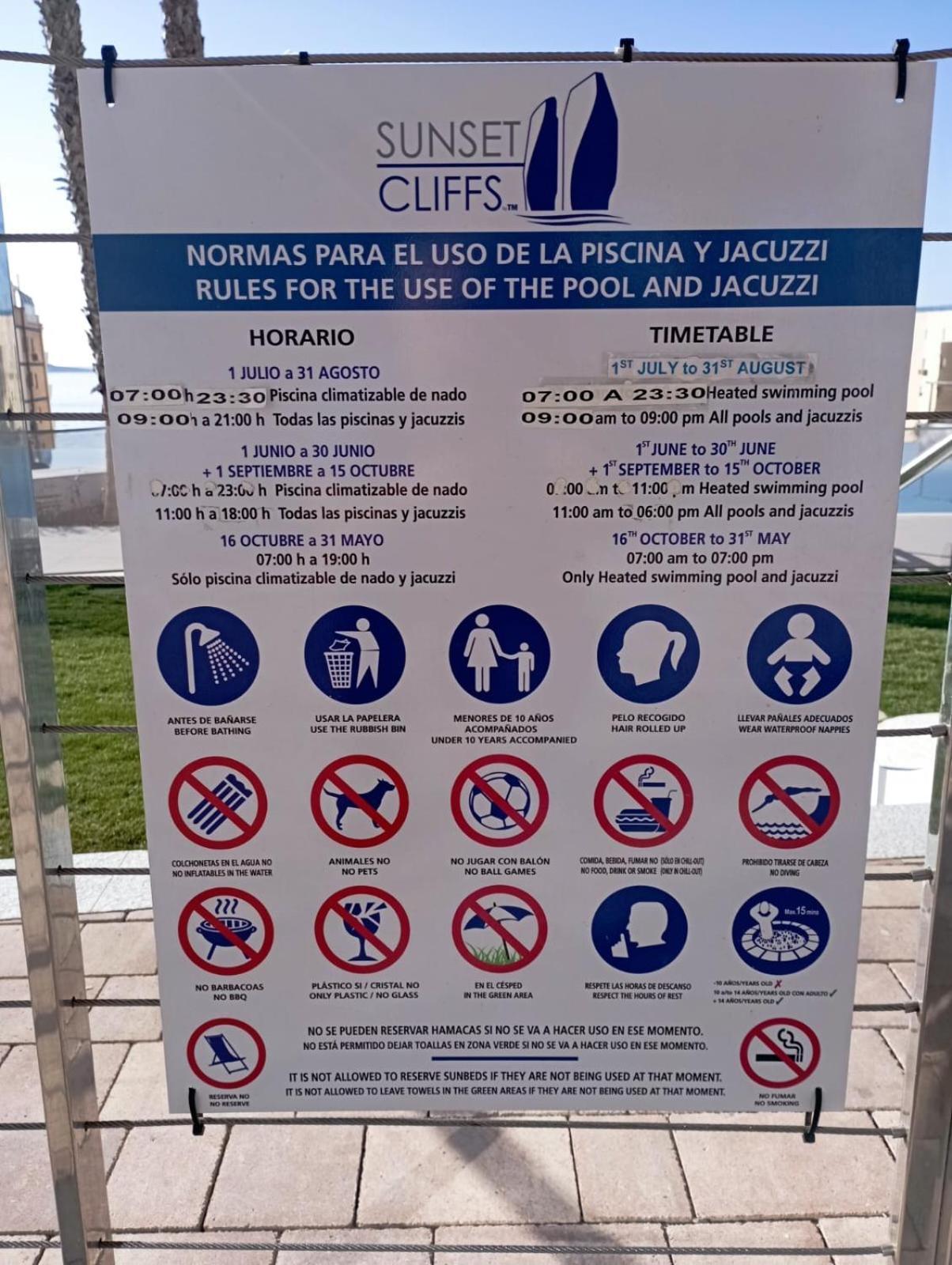Sunset Cliffs Modern Apartment ベニドルム エクステリア 写真